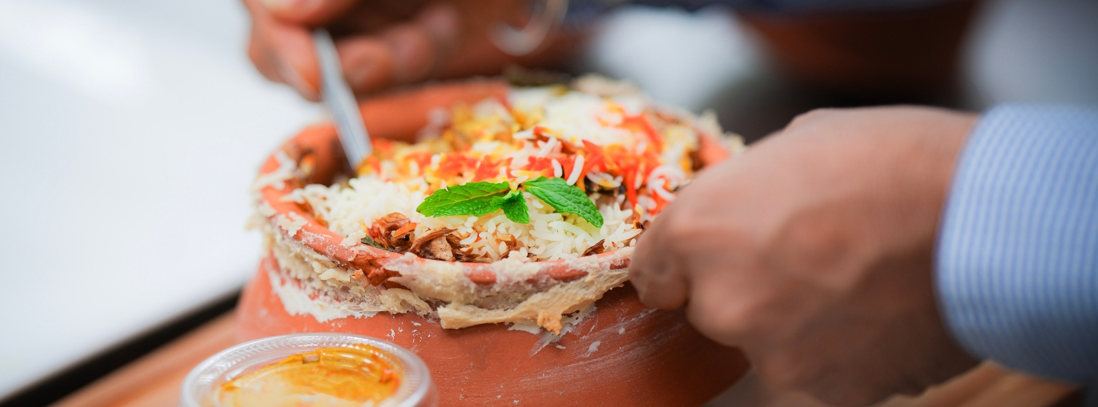 we bring the age-old traditions of Indian cooking to the modern world. (2)